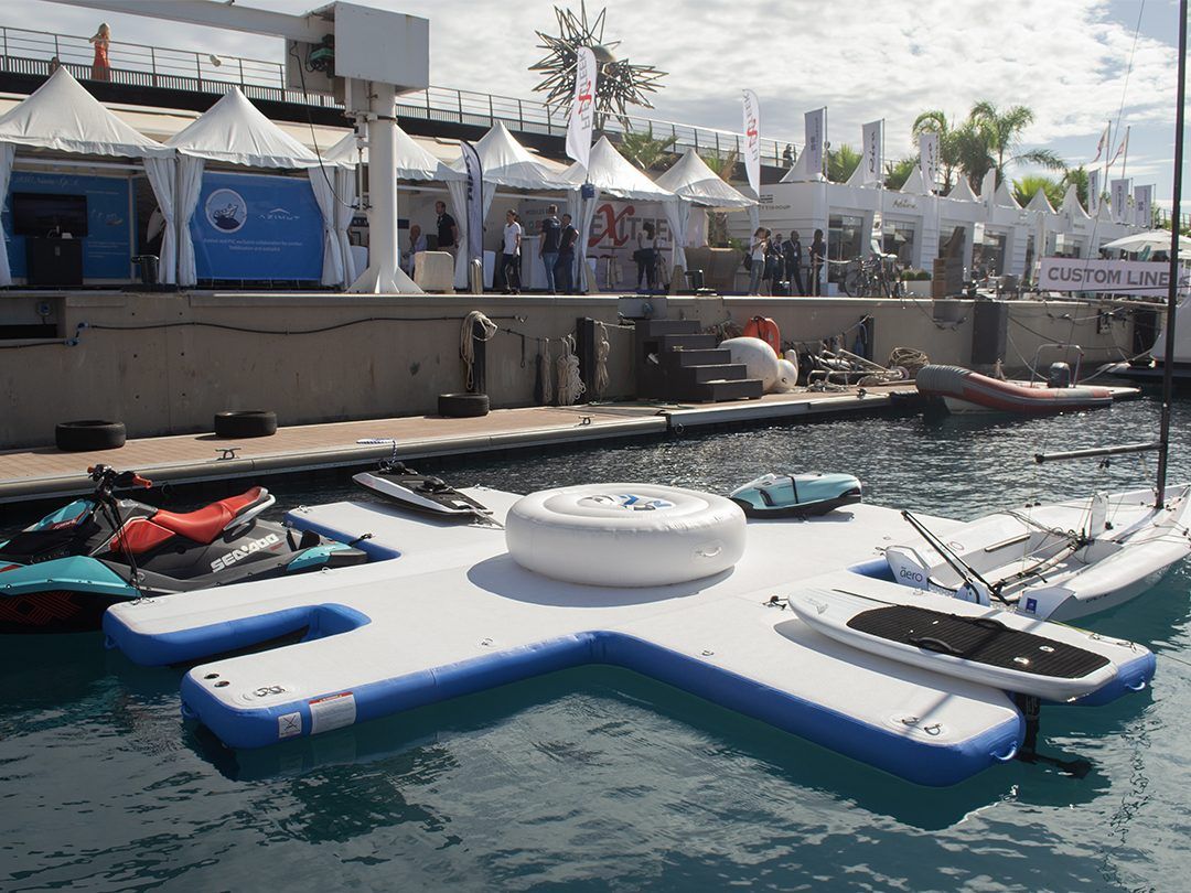 FunAir Toy Island Diving Platform at Monaco Yacht Show