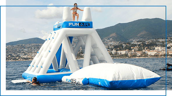 FunAir Floating Playground and FunSize BigAir Blob