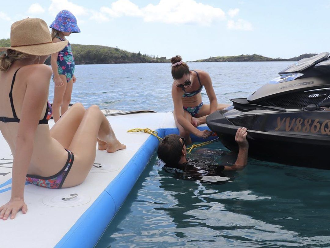 Custom Superyacht Jet Ski Dock