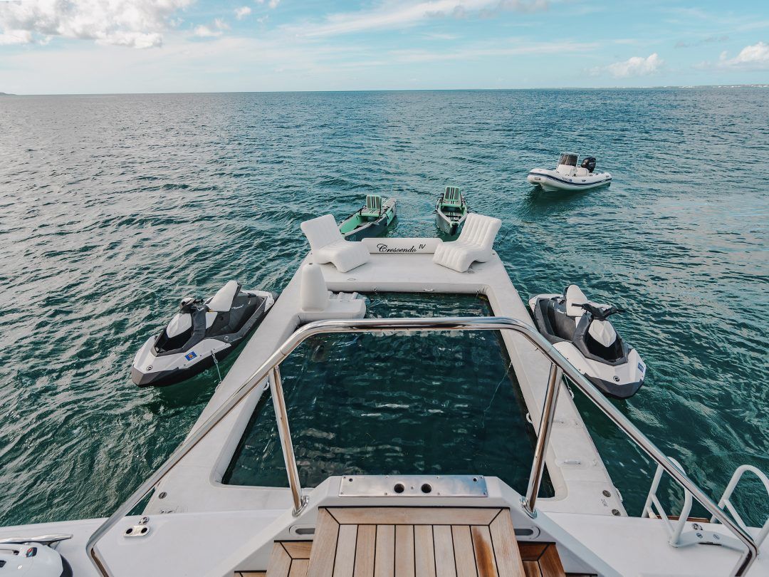 Superyacht Wave Chair on superyacht