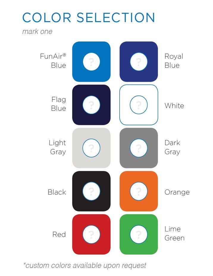 FunAir Colour Selection chart