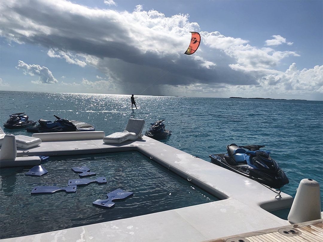 Custom Sea Pool and Superyacht Wave Lounger