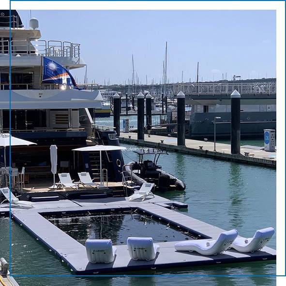 Superyacht Inflatables Custom Sea Pool