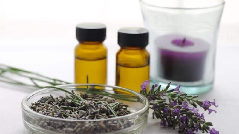 Lavender and herb oils