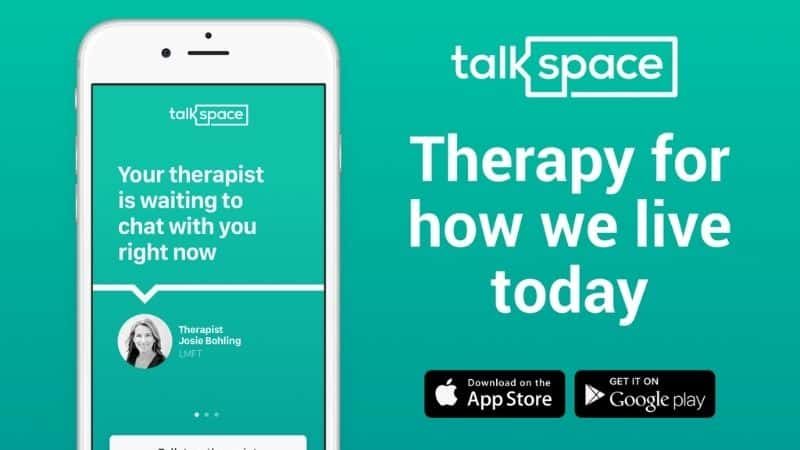 Talk Space wellness application