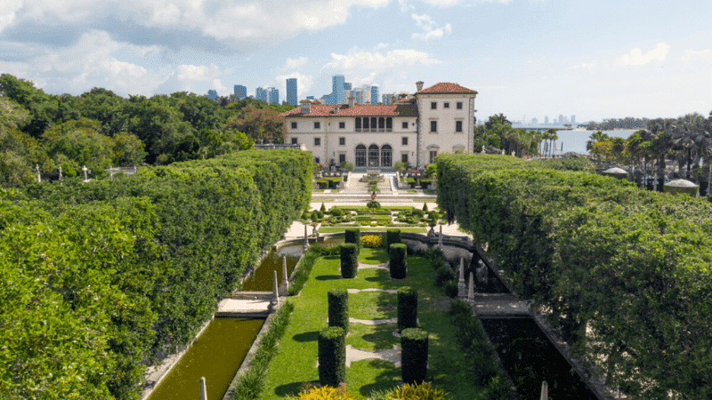 Vizcaya Musuem and Gardens in Miami