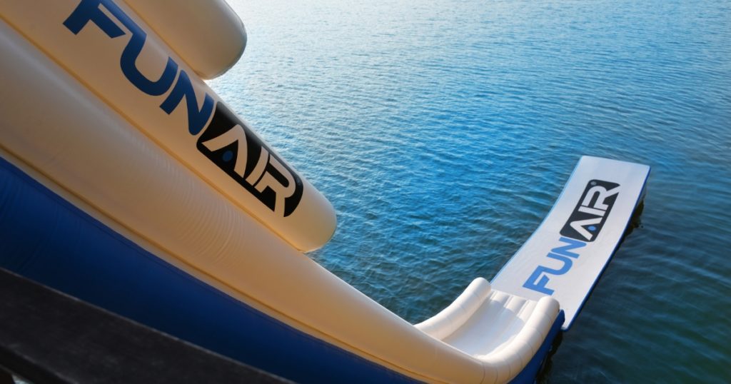 FunAir Custom Superyacht Slide with Ramp