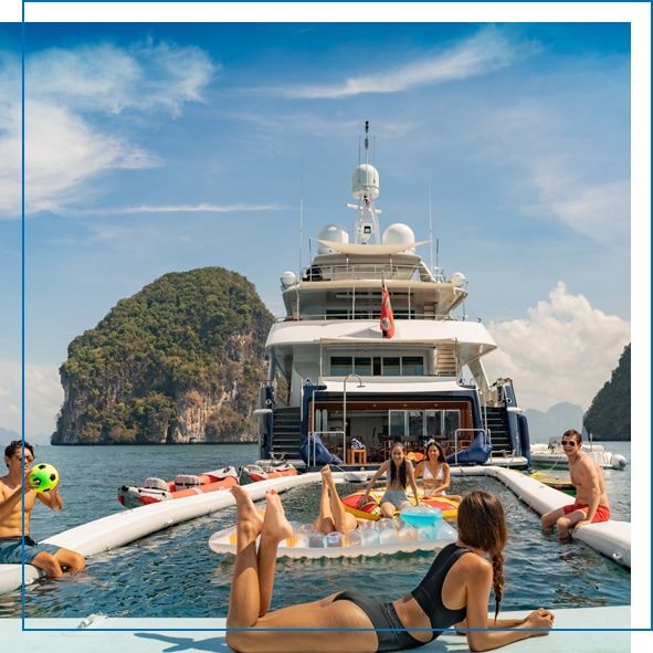 On the Water Living on Charter Yacht Lady Azul