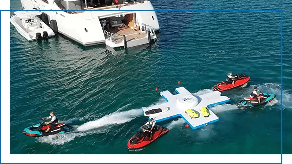 FunAir custom Toy Island Diving Platform