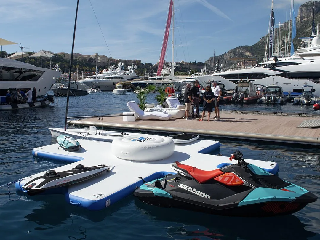 FunAir Toy Island Diving Platform at Monaco Yacht Show