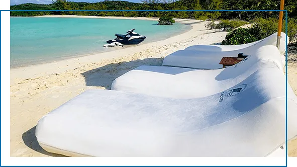 FunAir Custom Superyacht Beach Loungers
