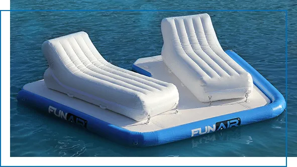 FunAir Twin Escape Floating Island