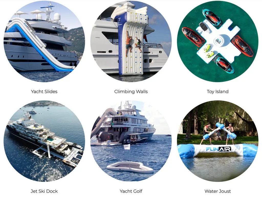 FunAir products page