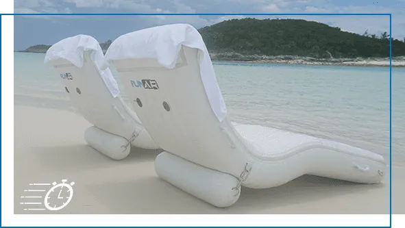 FunAir QuickShip Superyacht Wave Loungers