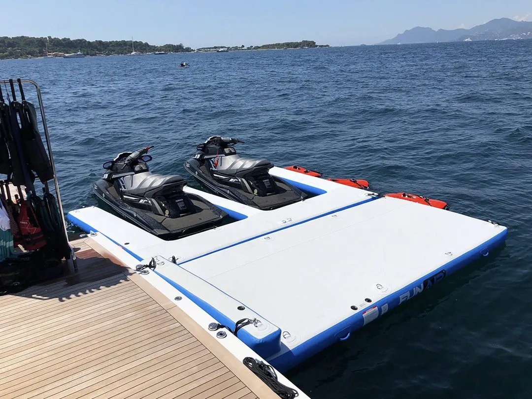 Superyacht Custom Jet Ski Dock