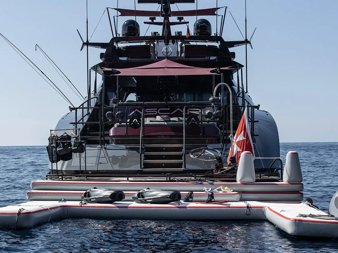 Custom Superyacht Jet Ski Dock