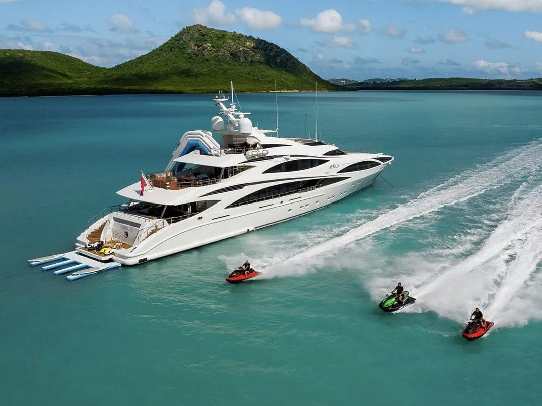 Custom Superyacht Jet Ski Dock