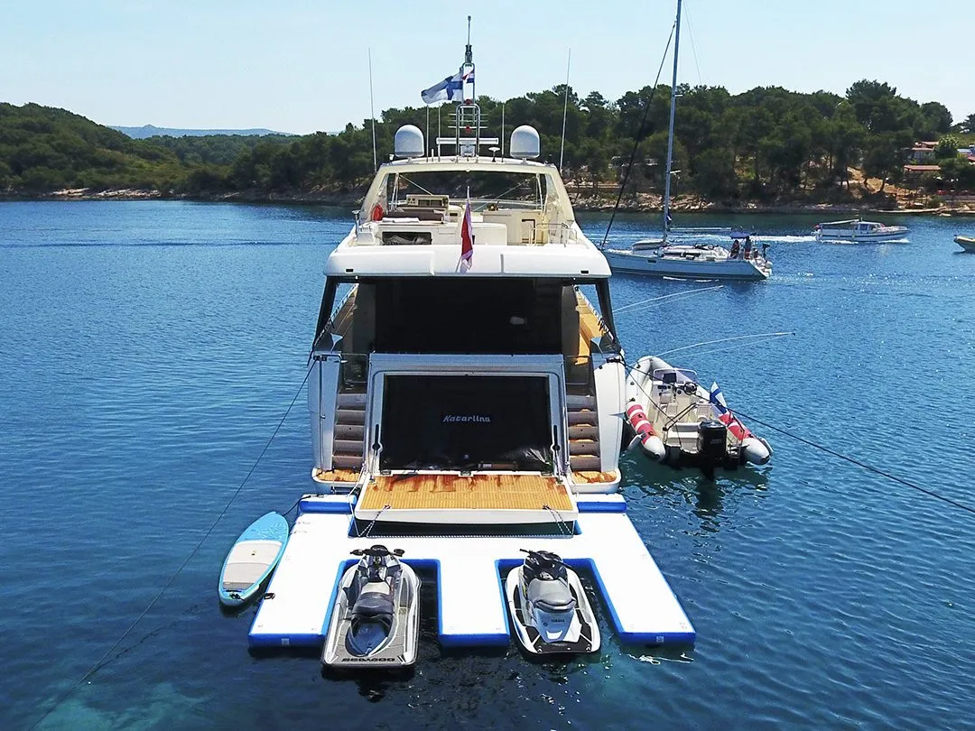 Inflatable Superyacht Jet Ski Dock