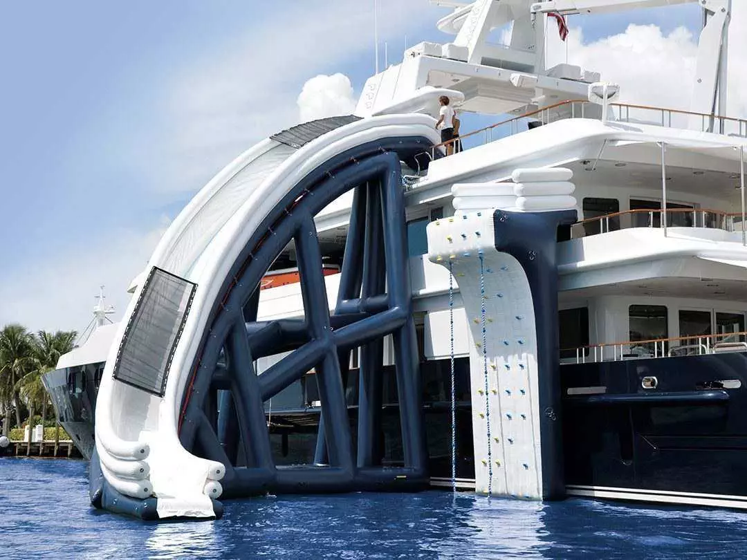 Curved Yacht Slides
