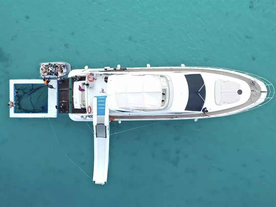 Motor Yacht MGC with FunAir Sea Pool and Yacht Slide