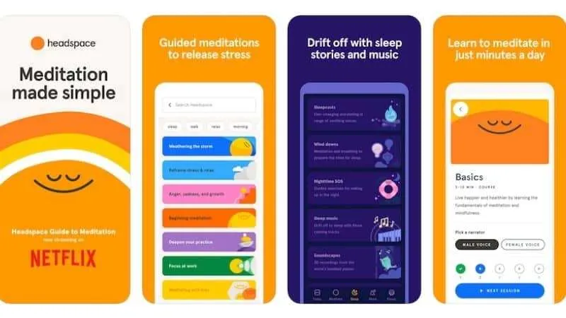 Headspace wellness application