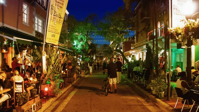 Espanola Way in Miami