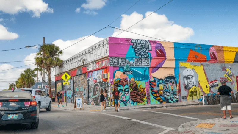 Wynwood Walls graffiti art in miami