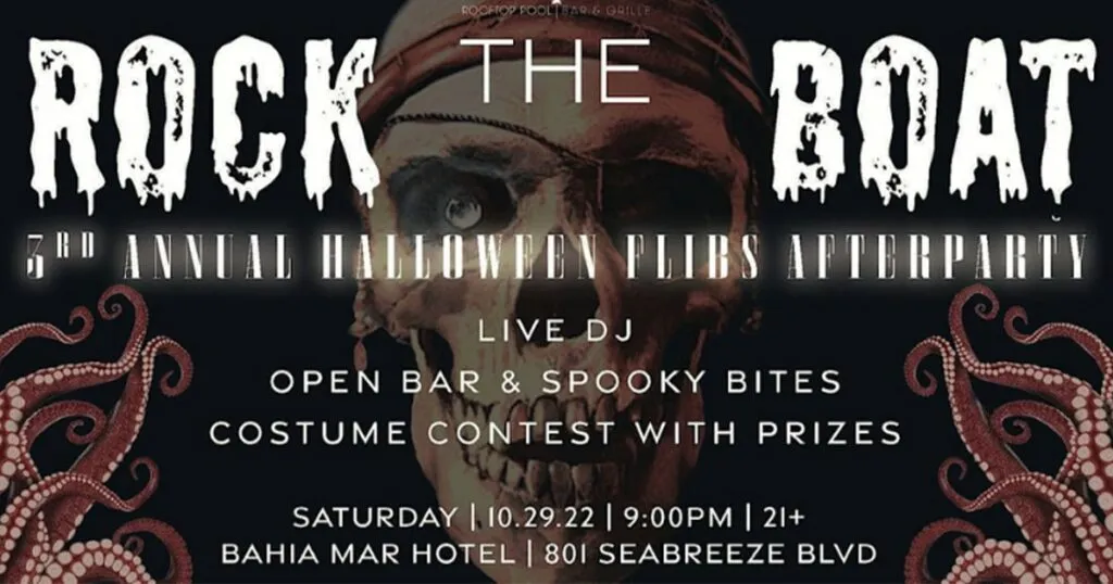 Rock the Boat Halloween FLIBS Yacht Crew Party