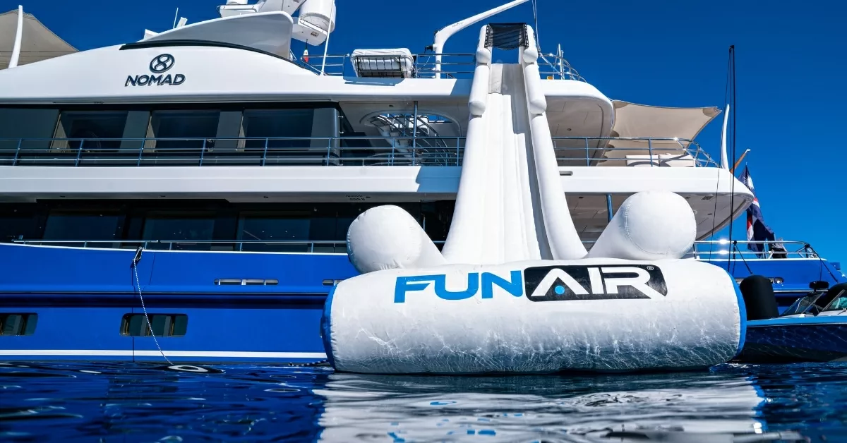 Find the Best Yacht Slide For Your Superyacht - FunAir