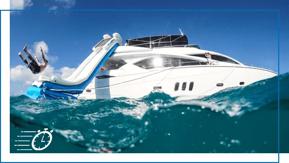 FunAir Yacht Slides Fun Size slides image