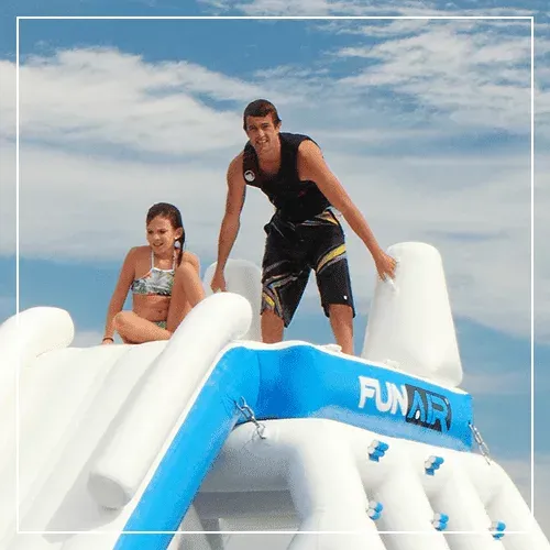 FunAir Floating playground non slip