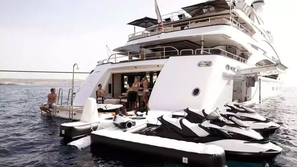 Superyacht Jet ski dock