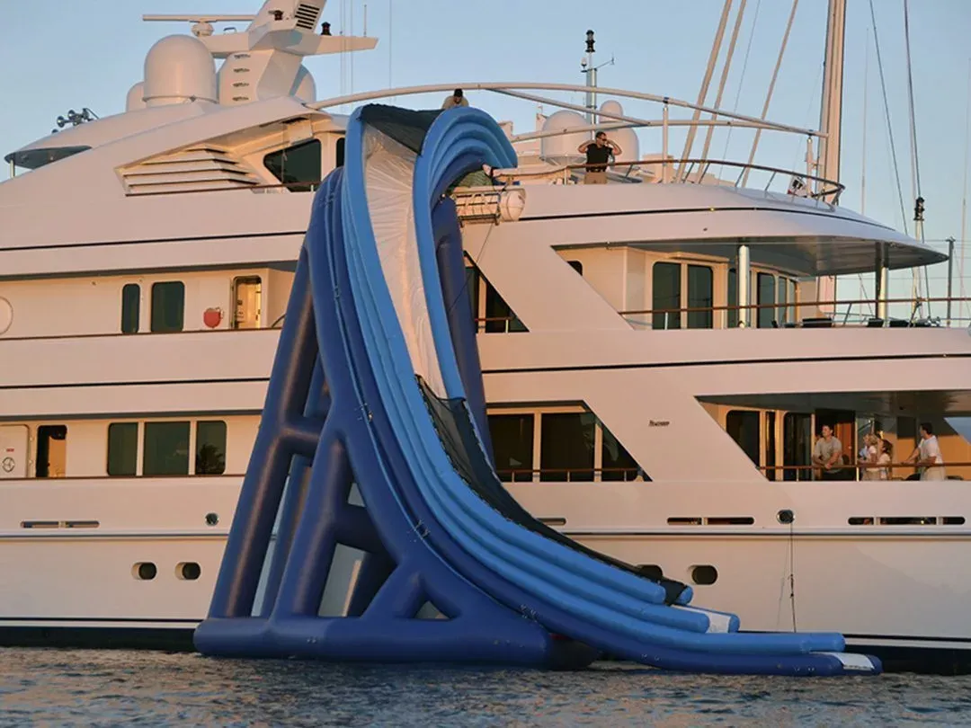 Curved Yacht Slides