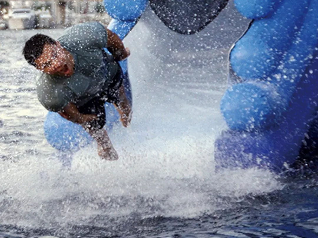 Curved Yacht Slides