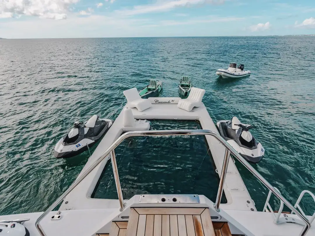 Superyacht Wave Chair on superyacht