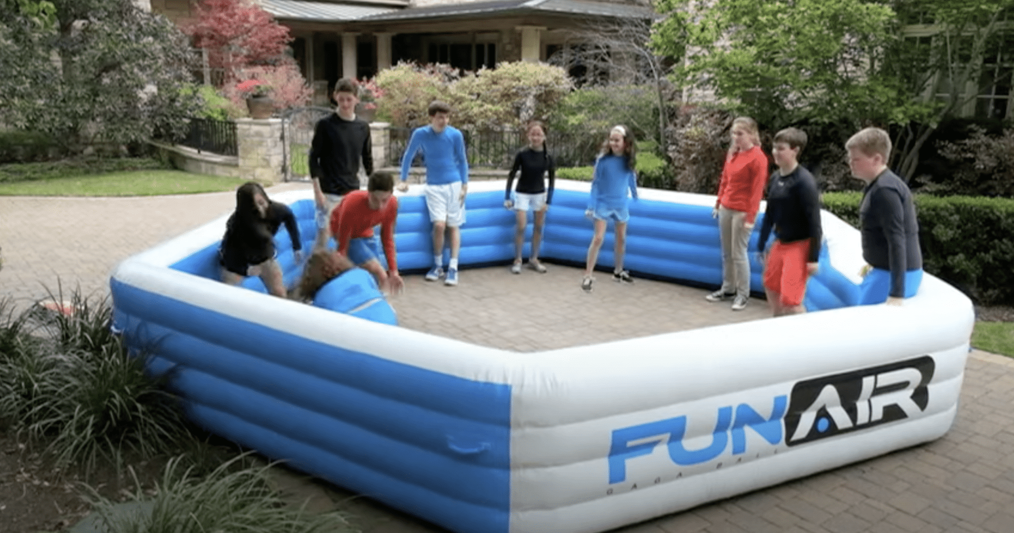 inflatable gaga ball pit